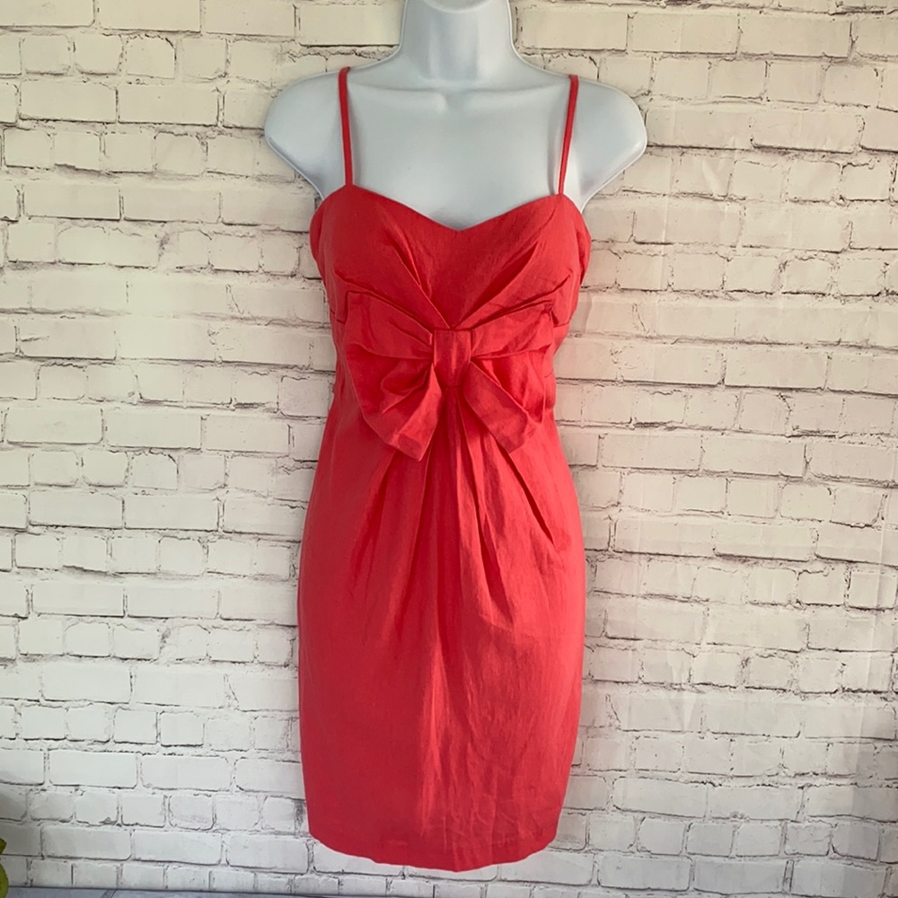 NWT 100% linen sleeveless dress size L
